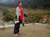 張家界導游姜怡在張家界森林公園