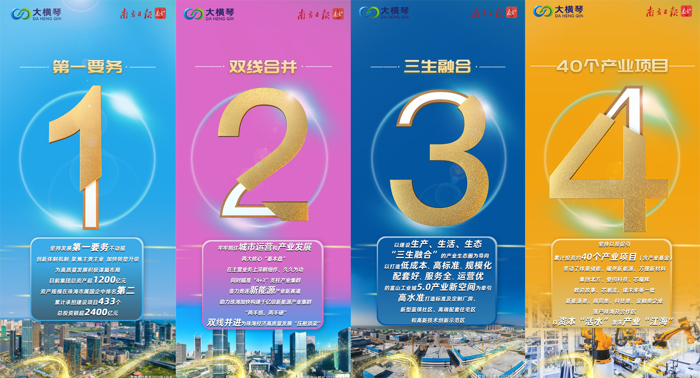 十四周年特別策劃 | 從“1”到“9”，大橫琴集團(tuán)助力珠海經(jīng)濟(jì)高質(zhì)量發(fā)展